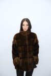 Furs mink jacket in demi buff color -119