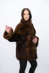 Furs mink jacket in demi buff color -119
