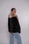Luxury Brown Mink Fur Coat – Impressive Collar & Handmade Craftsmanship