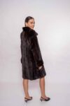 Luxury Women’s Mahakan Mink Fur Coat – Elegant Design