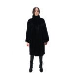 Black Mink Fur Jacket – Premium Mink Fur Coat