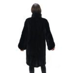 Black Mink Fur Jacket – Premium Mink Fur Coat