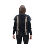 Luxury Gray Rubbit Fur Vest-Women’s Winter Fashion