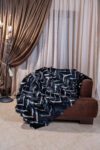 Luxury Real Fox Fur Blanket – Modern Premium Home Throw Cozy Gift