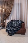 Luxury Real Fox Fur Blanket – Modern Premium Home Throw Cozy Gift